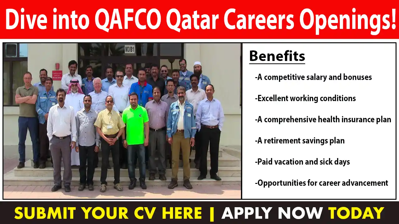 Dive into QAFCO Qatar Careers Openings!