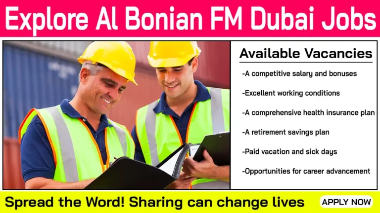 Explore Al Bonian FM Dubai Jobs