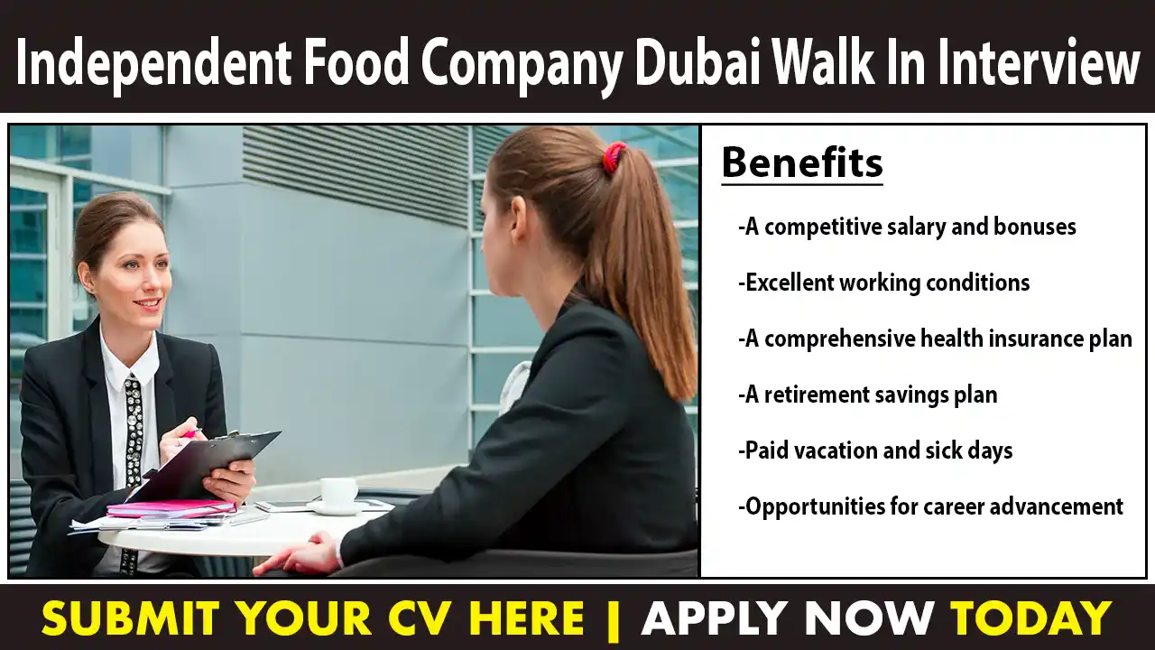 Independent Food Company Dubai Walk In Interview