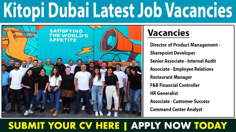 Kitopi Dubai Careers Awaits!