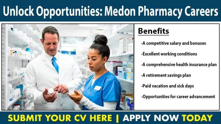 Unlock Opportunities: Medon Pharmacy Careers