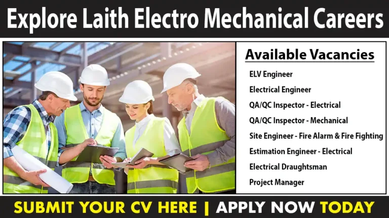 Explore Laith Electro Mechanical Careers