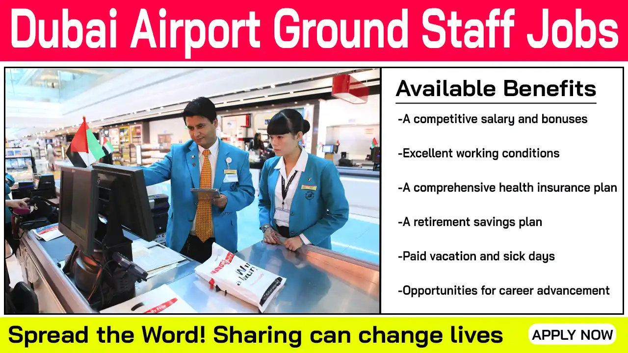 Dubai Airport Ground Staff Jobs