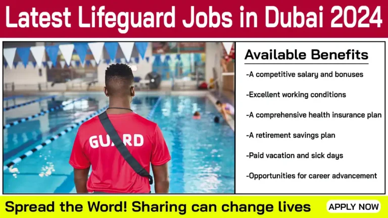 Latest Lifeguard Jobs in Dubai 2024