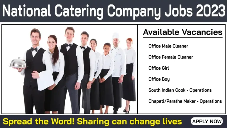 National Catering Company Abu Dhabi Jobs - Walk in Interview Dubai -Apply Now Today