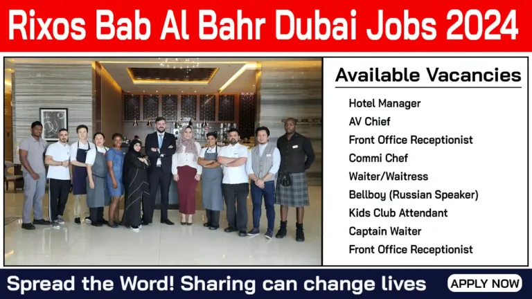 Rixos Bab Al Bahr Dubai Jobs 2024