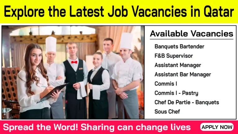 W Doha Hotel Jobs: Explore the Latest Job Vacancies in Qatar