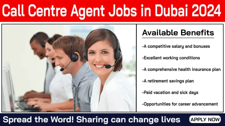 Call Centre Agent Jobs in Dubai 2024