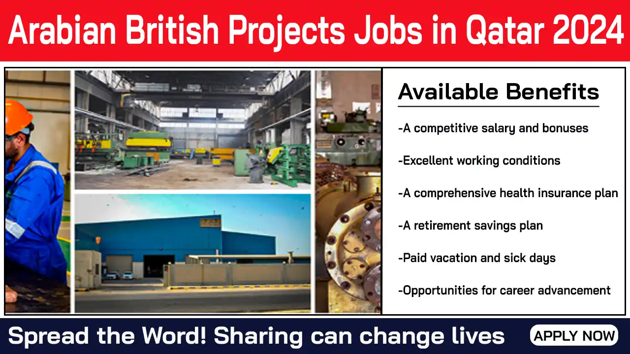Arabian British Projects Jobs in Qatar 2024