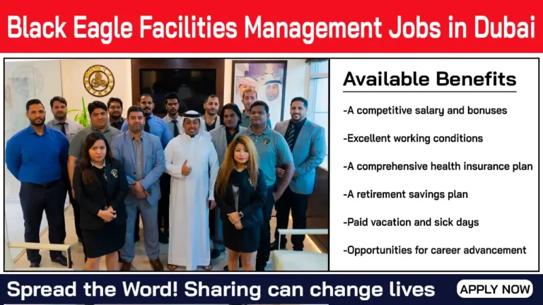 Black Eagle Facilities Management Jobs in Dubai