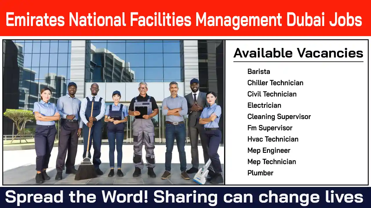 Emirates National Facilities Management Dubai Jobs