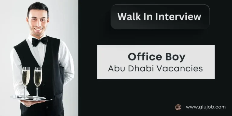 Free Walk-in Interview for Office Boy Positions: Secure Your Future in UAE