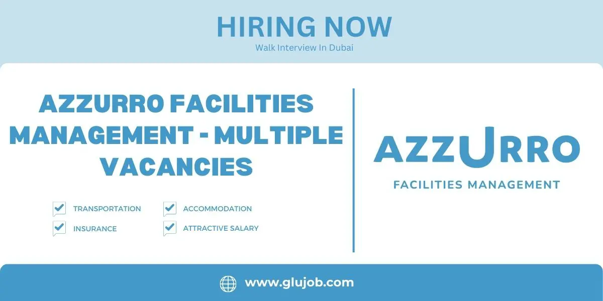 Azzurro Facilities Management Jobs