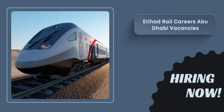 Etihad Rail Careers Abu Dhabi Vacancies