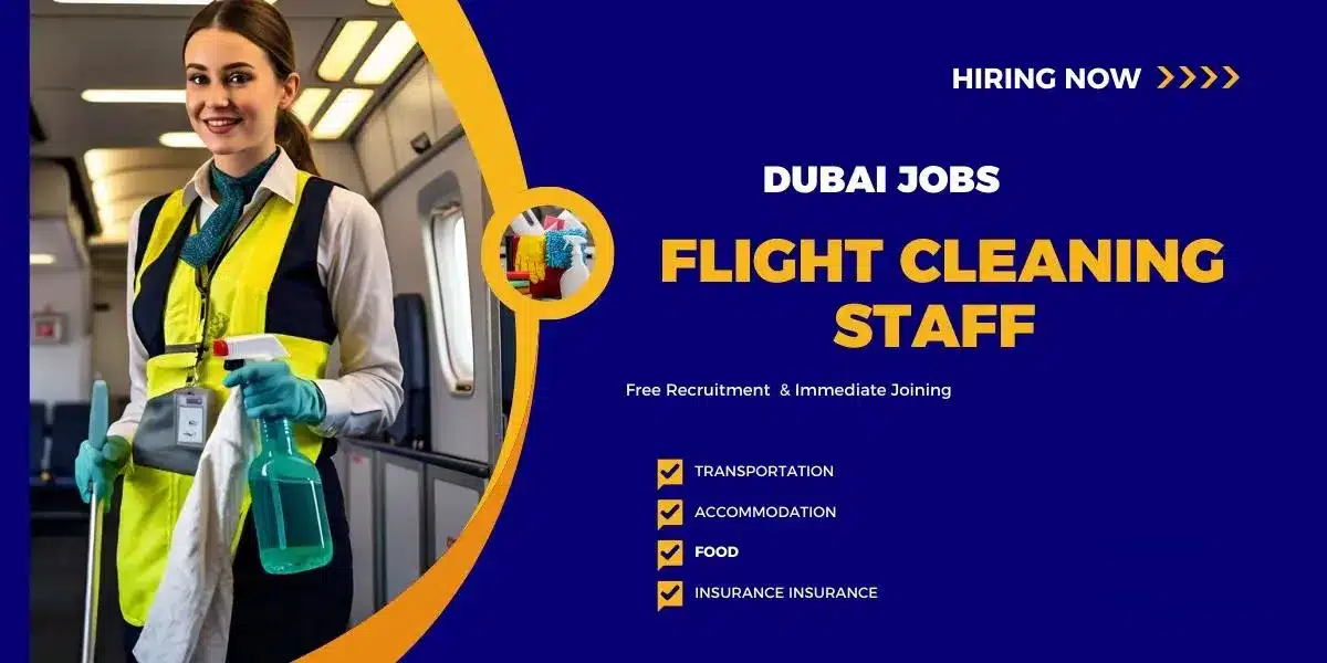 Flight Cleaner Job In Dubai