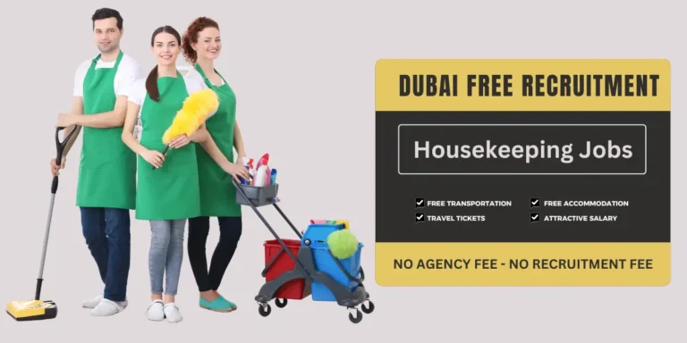 Housekeeping Jobs In Dubai: Apply Now for Immediate Vacancies