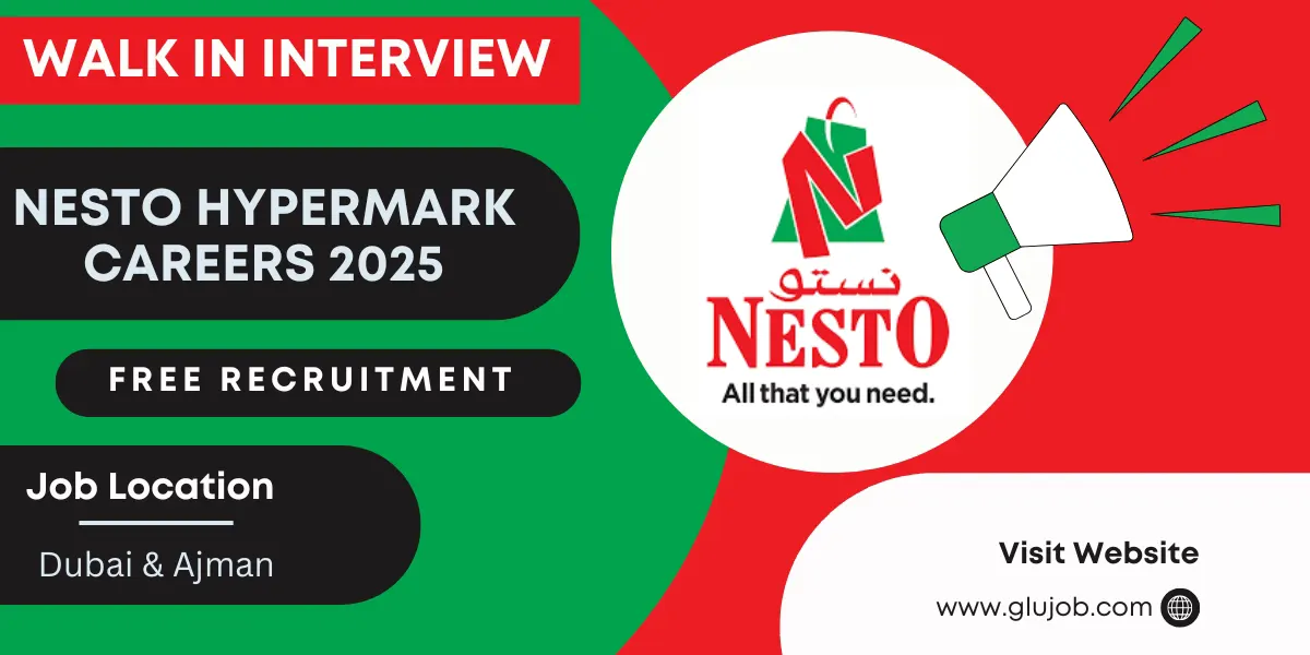 Nesto Hypermarket Is Conducting Walk-In Interviews for UAE Job Seekers