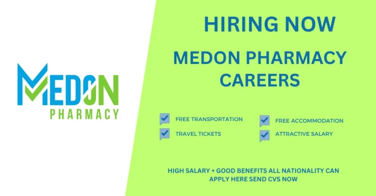 Medon Pharmacy Careers: Urgent Job Vacancies in Dubai