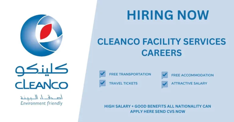 Cleanco Facility Services Careers: Urgent Job Vacancies in Dubai