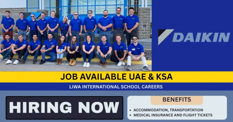 Daikin Middle East Careers – Dubai And Saudi Urgent Vacancies & Free Recruitment