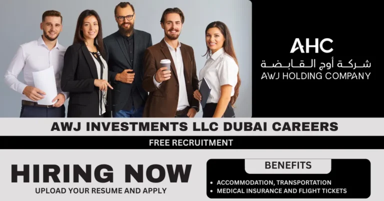 AWJ Investments LLC Dubai Careers