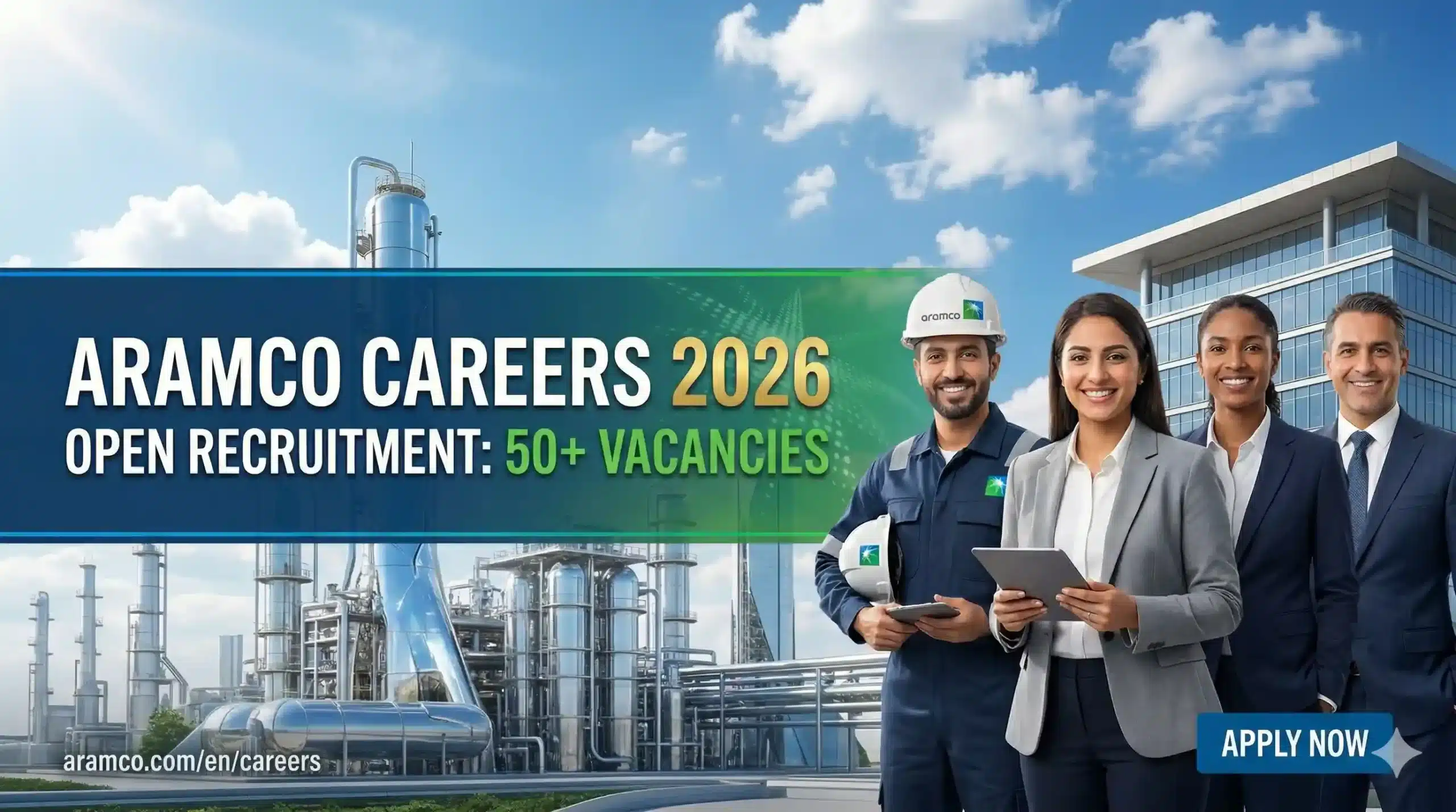 Aramco Careers 2026 | Petroleum, Drilling & Offshore Jobs Open Now