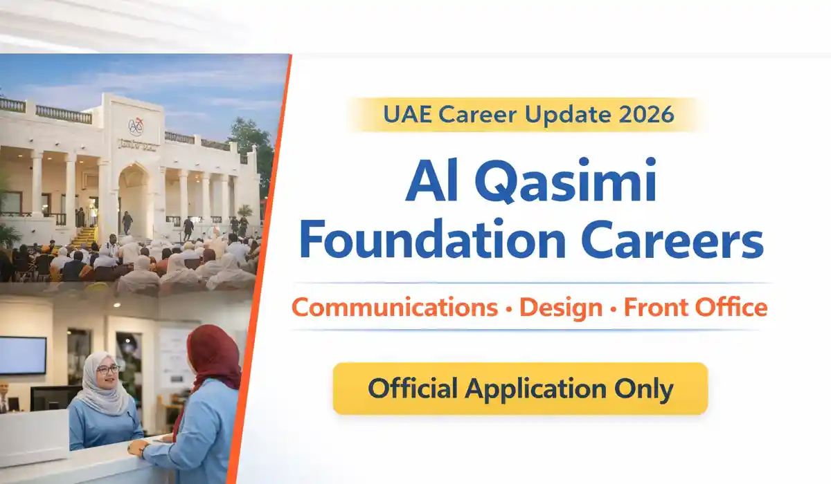 Al Qasimi Foundation Careers 2026