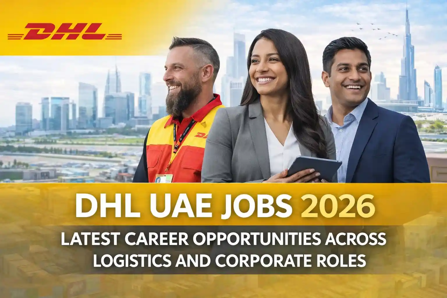 DHL UAE Jobs 2026 Latest Career Opportunities Across Logistics and Corporate Roles