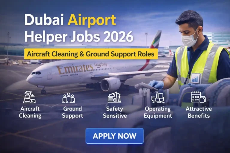 Dubai Airport Helper Jobs 2026
