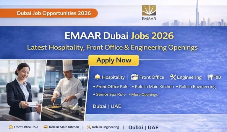 EMAAR Dubai Jobs 2026
