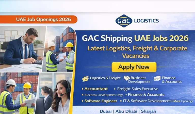 GAC Shipping UAE Jobs 2026