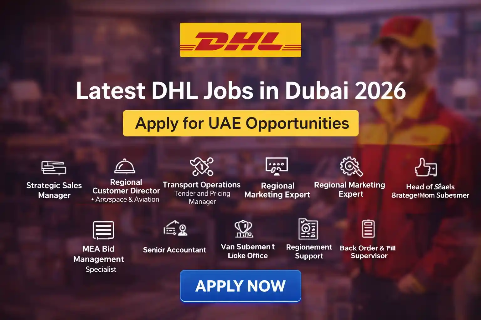 Latest DHL Jobs Dubai 2026