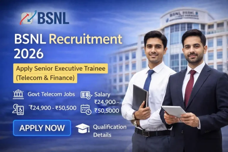 BSNL Recruitment 2026