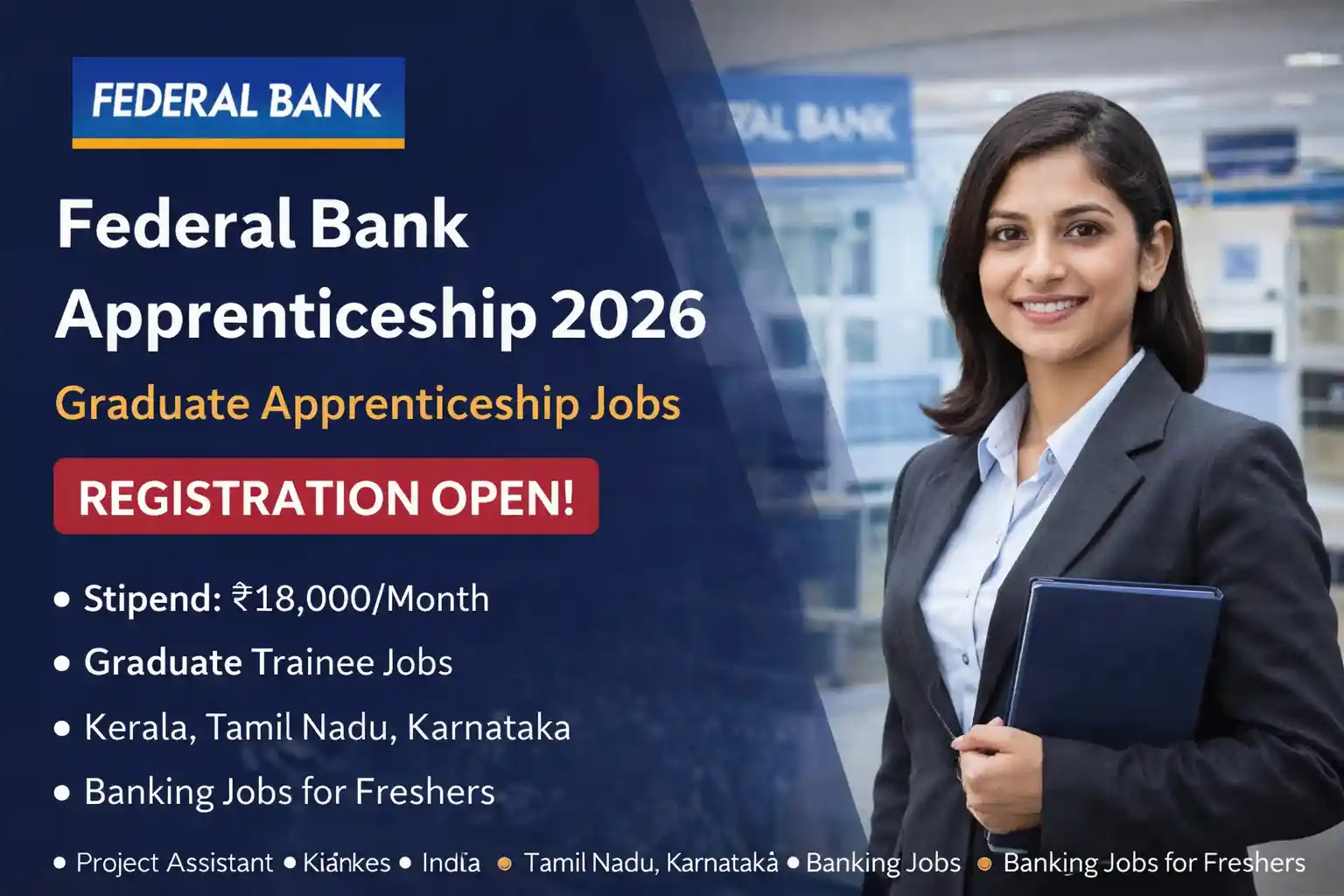 Federal Bank Apprenticeship 2026