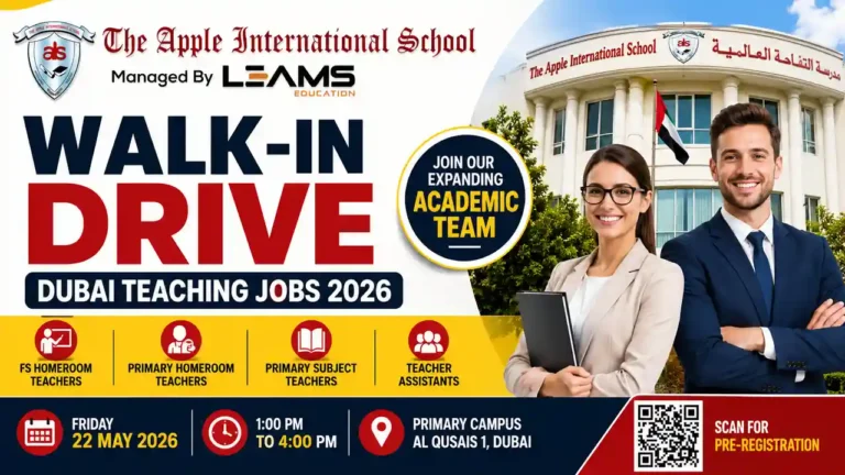 Dubai Teaching Jobs 2026