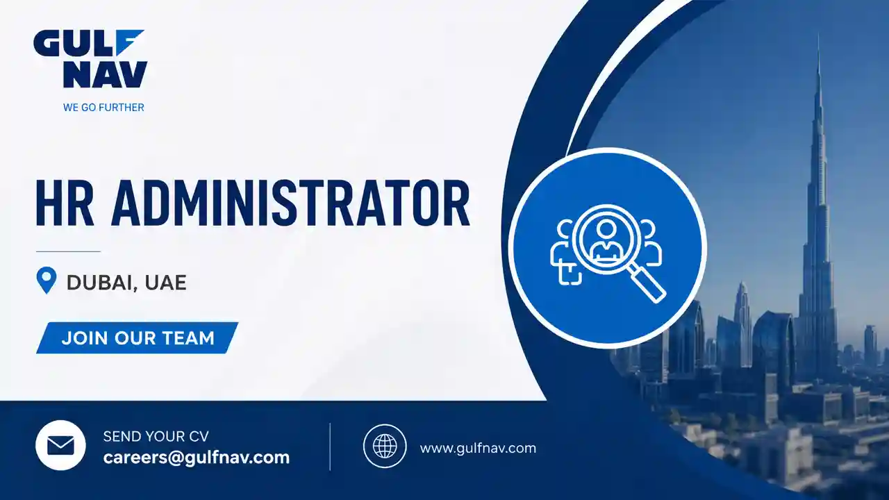Gulf Navigation Holding PJSC Careers 2026 Dubai | HR Administrator Jobs UAE