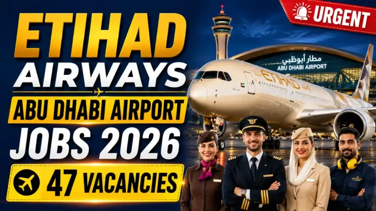 Abu Dhabi Airport Etihad Recruitment 2026