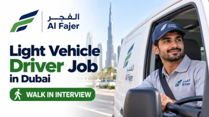 Al Fajer Driver Job