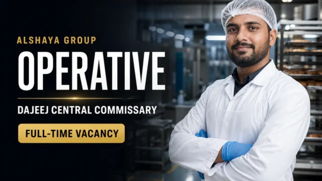Alshaya Group Operative Job