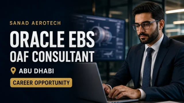 Sanad Aerotech Oracle EBS Consultant