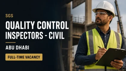 SGS Civil QCI Job