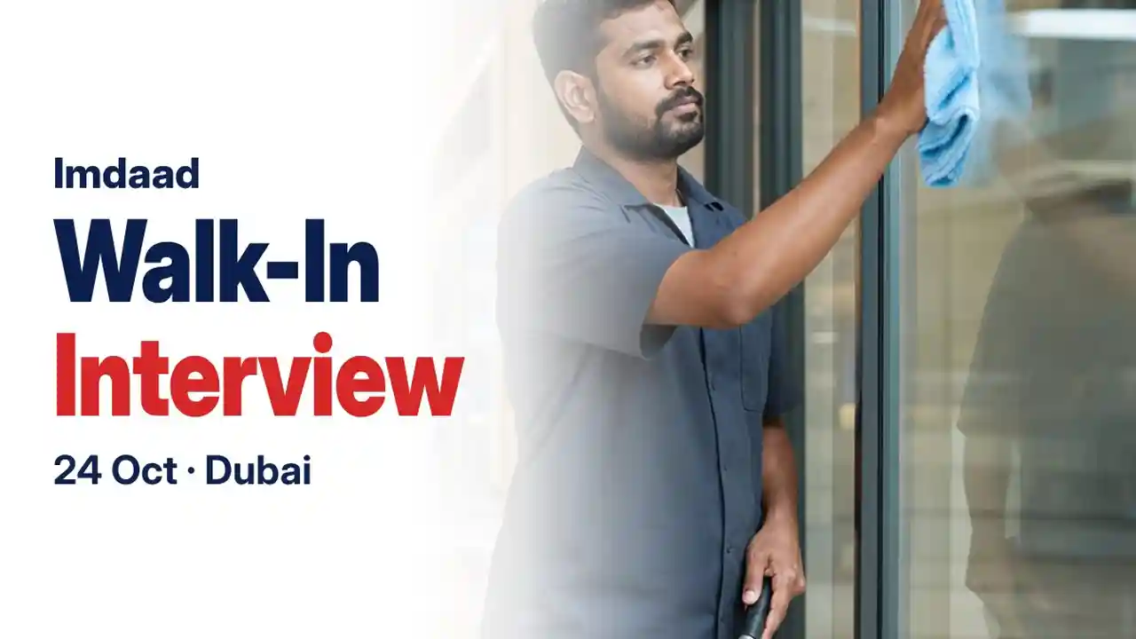 Imdaad Walk-In Interview
