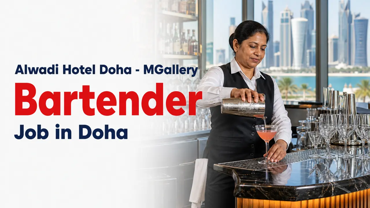 Bartender Job at Alwadi Hotel Doha – MGallery