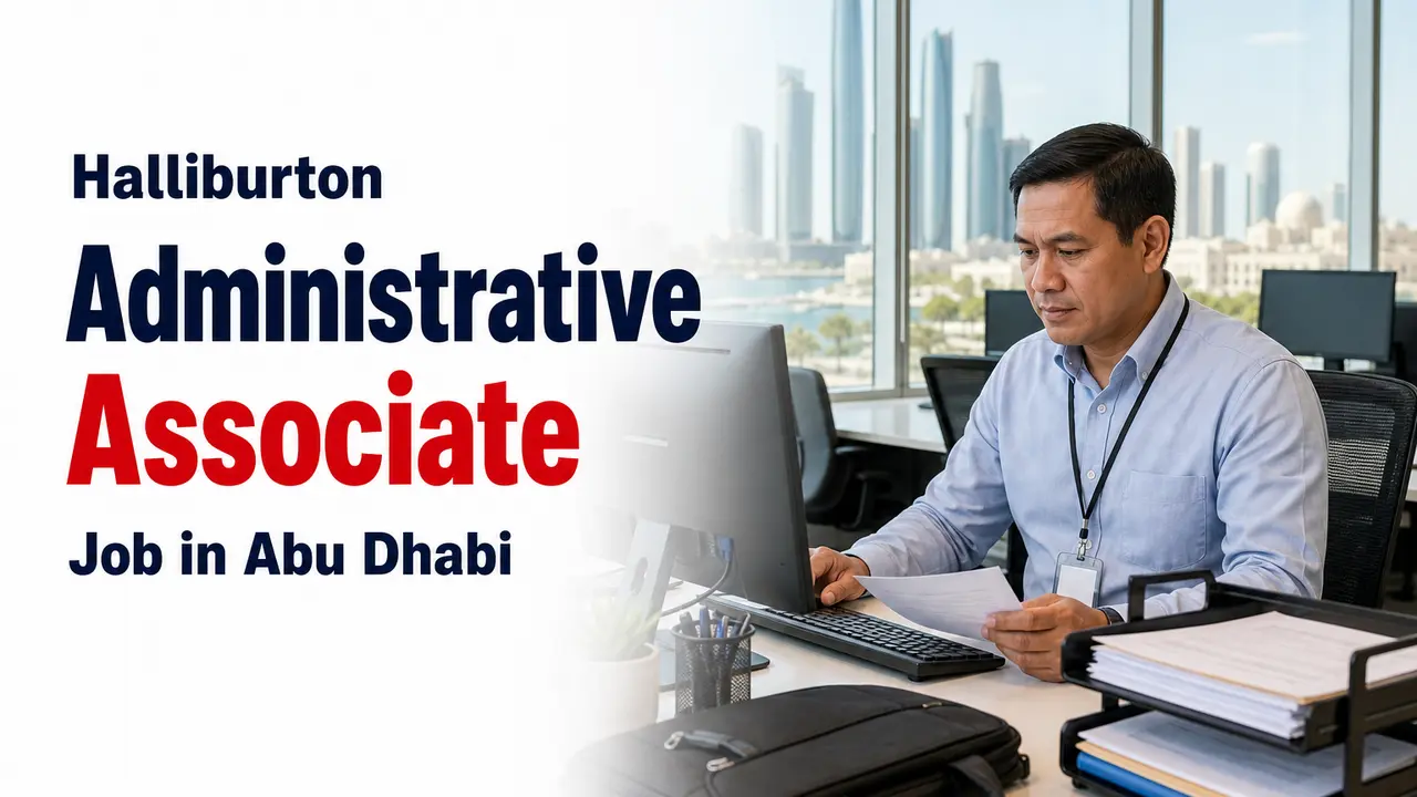 Administrative Associate Job at Halliburton in Abu Dhabi