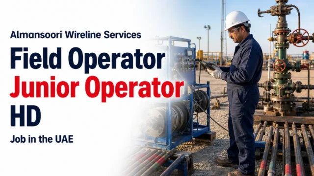 Field Operator Job at AlMansoori in the UAE