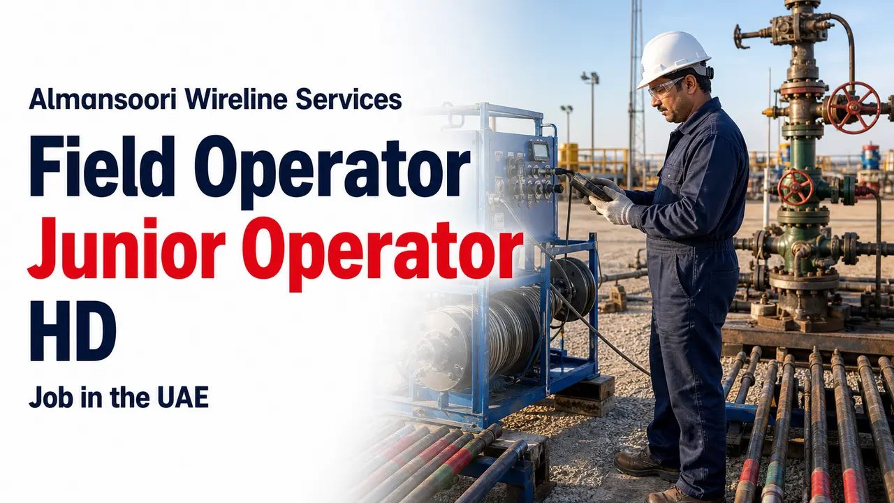 Field Operator Job at AlMansoori in the UAE
