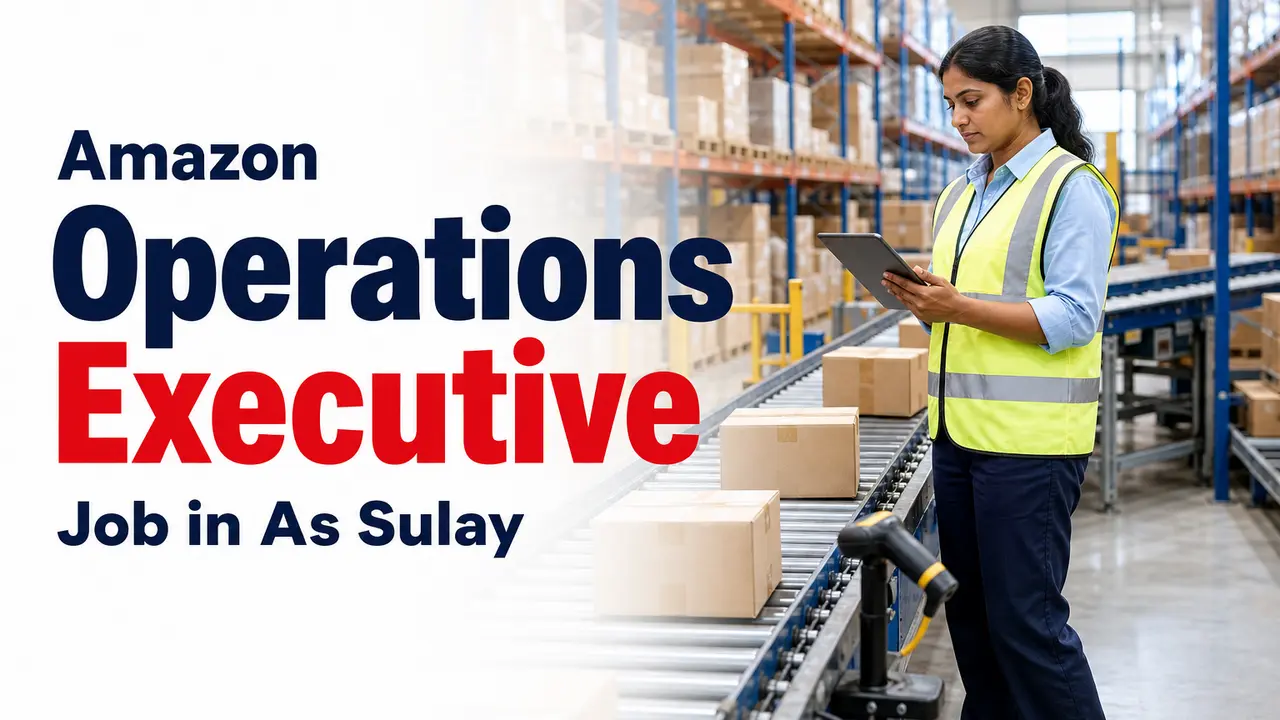 Amazon Operations Executive Job in As Sulay