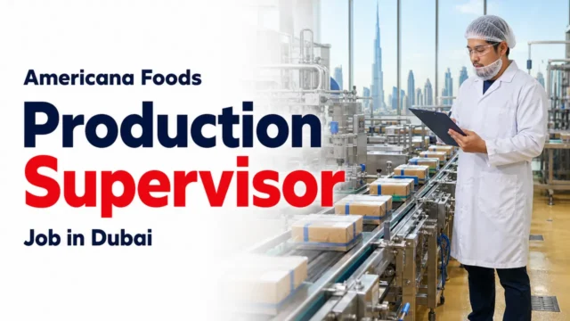Americana Foods Production Supervisor