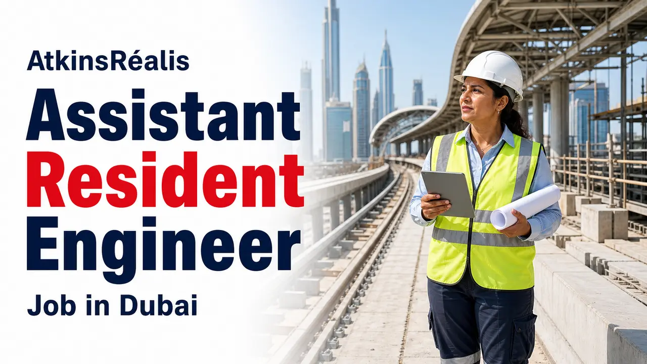 AtkinsRéalis Resident Engineer Jobs in Dubai