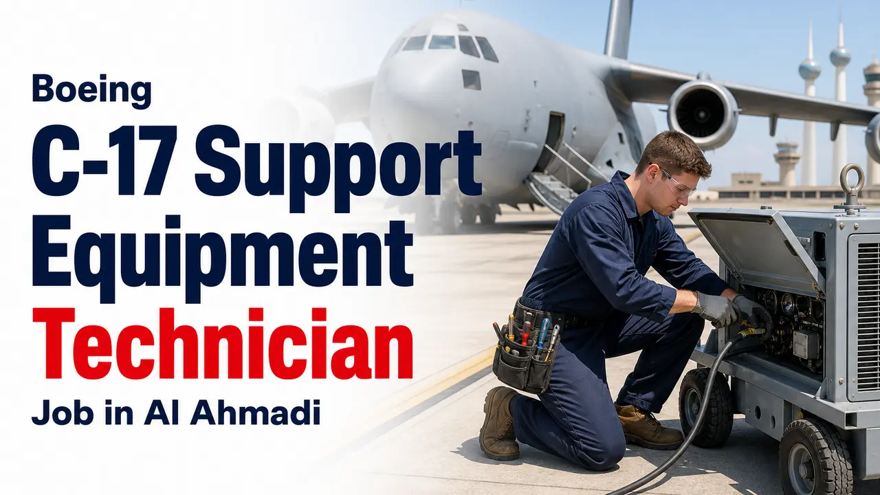 Boeing C-17 Support Equipment Technician